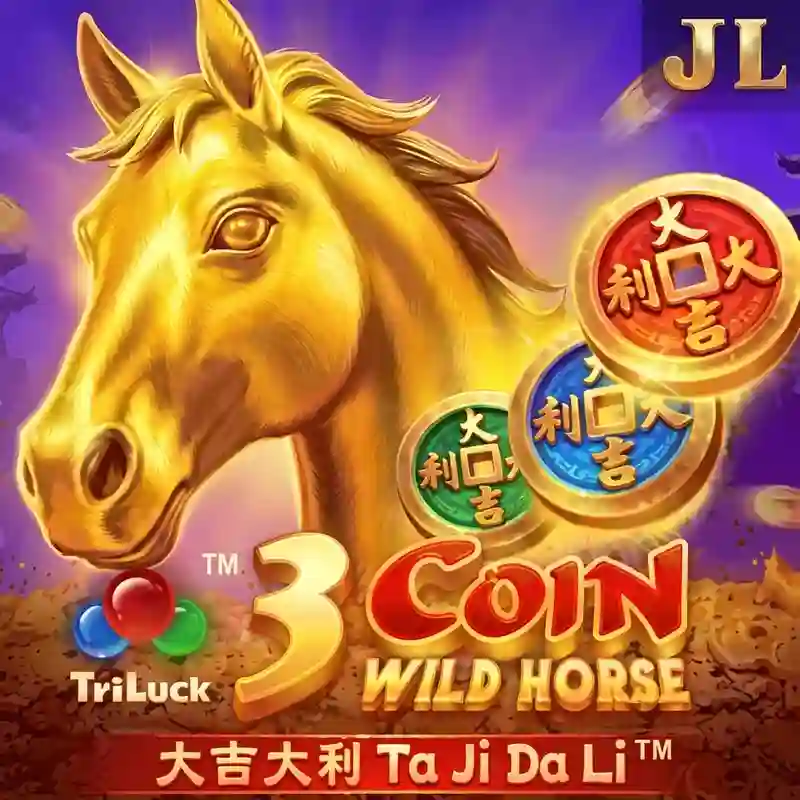 Giao diện trò chơi 3 Xu Ngựa Hoang casino trực tuyến